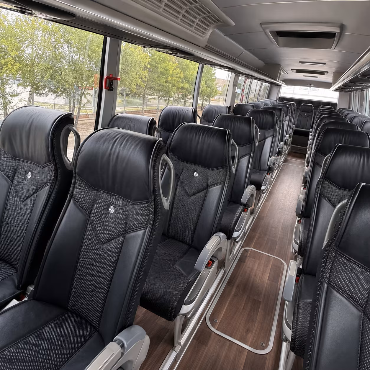 Austin Airport Shuttle & Transportation onboard seating