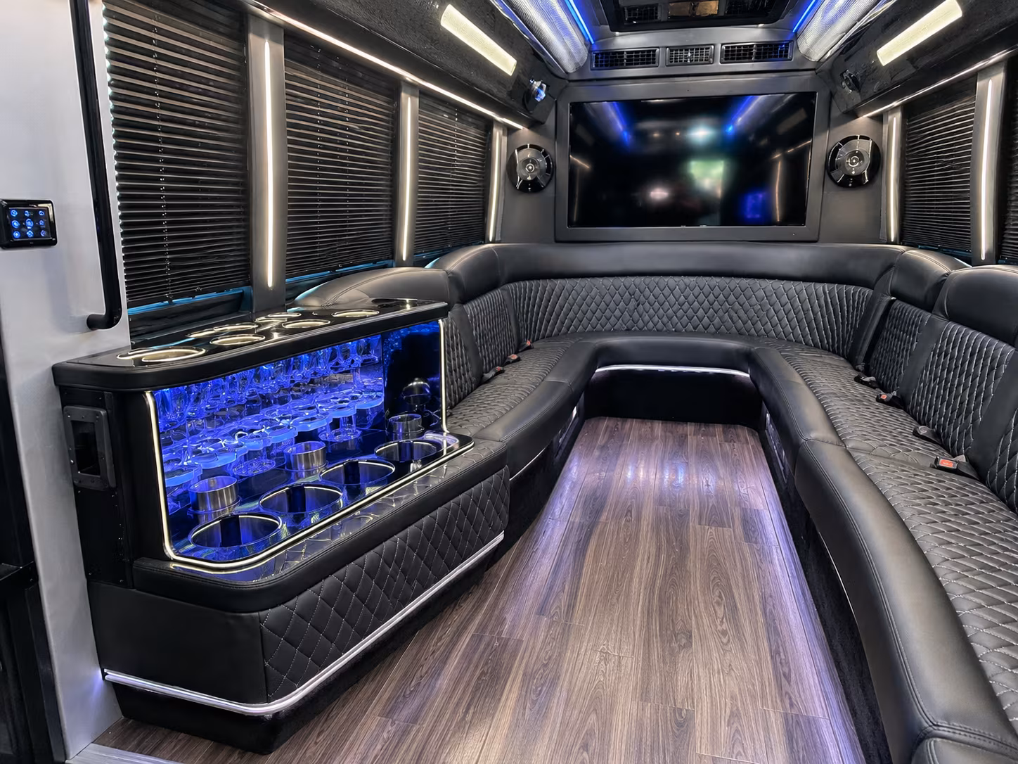 Austin austin bachelor bachelorette party bus rental party bus exterior