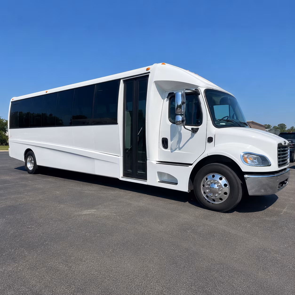 Austin austin corporate event party bus rental party bus exterior