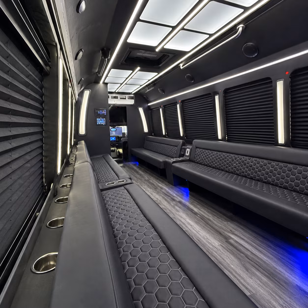 Austin austin private event party bus rental party bus exterior