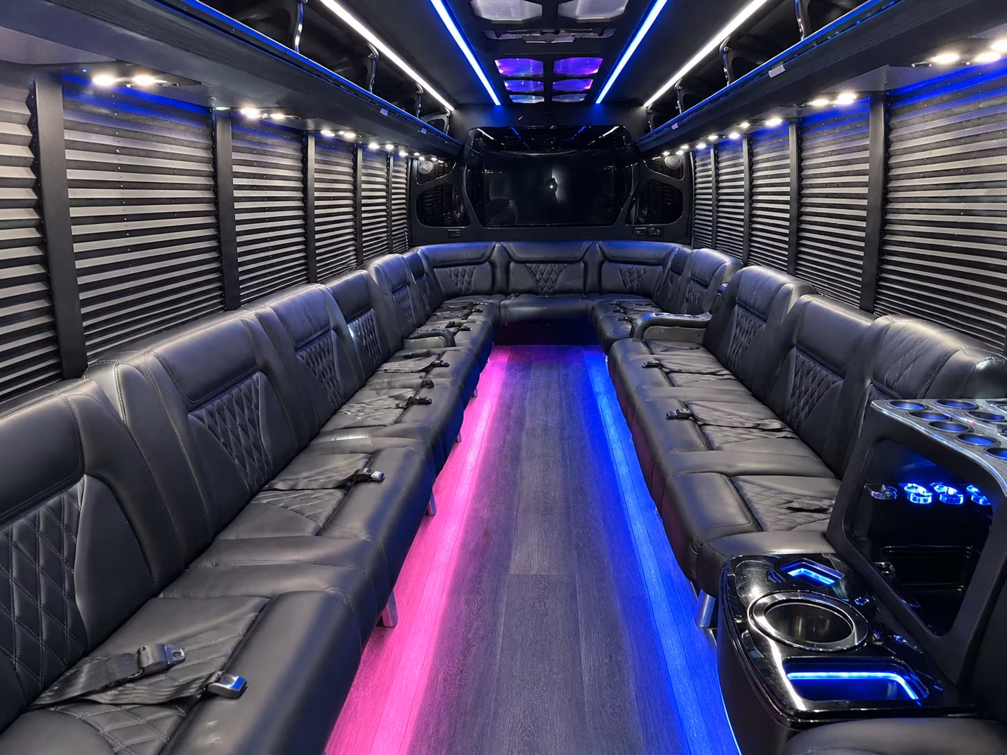 Austin austin prom party bus rental party bus exterior