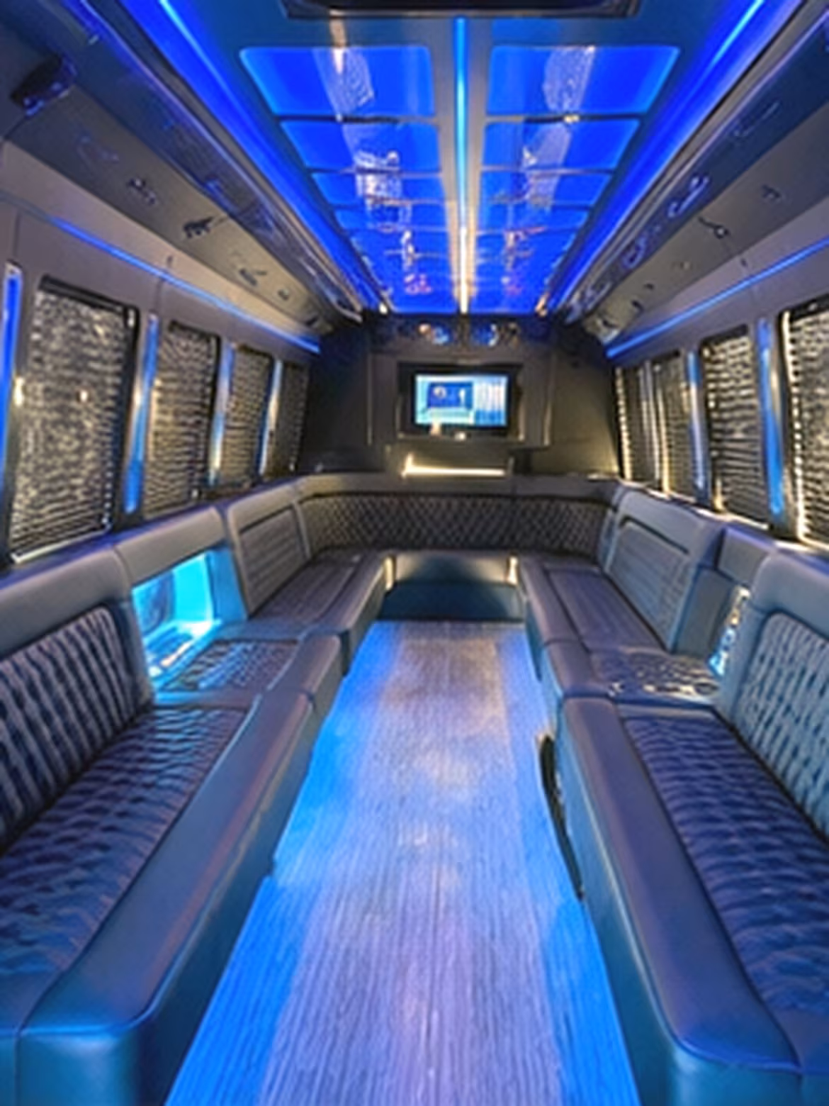 Austin austin prom party bus rental party bus interior