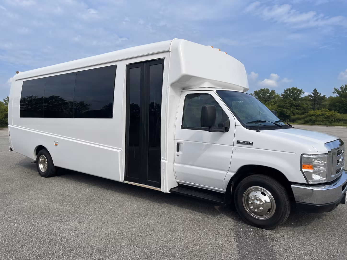 Austin austin sporting event party bus rental party bus exterior