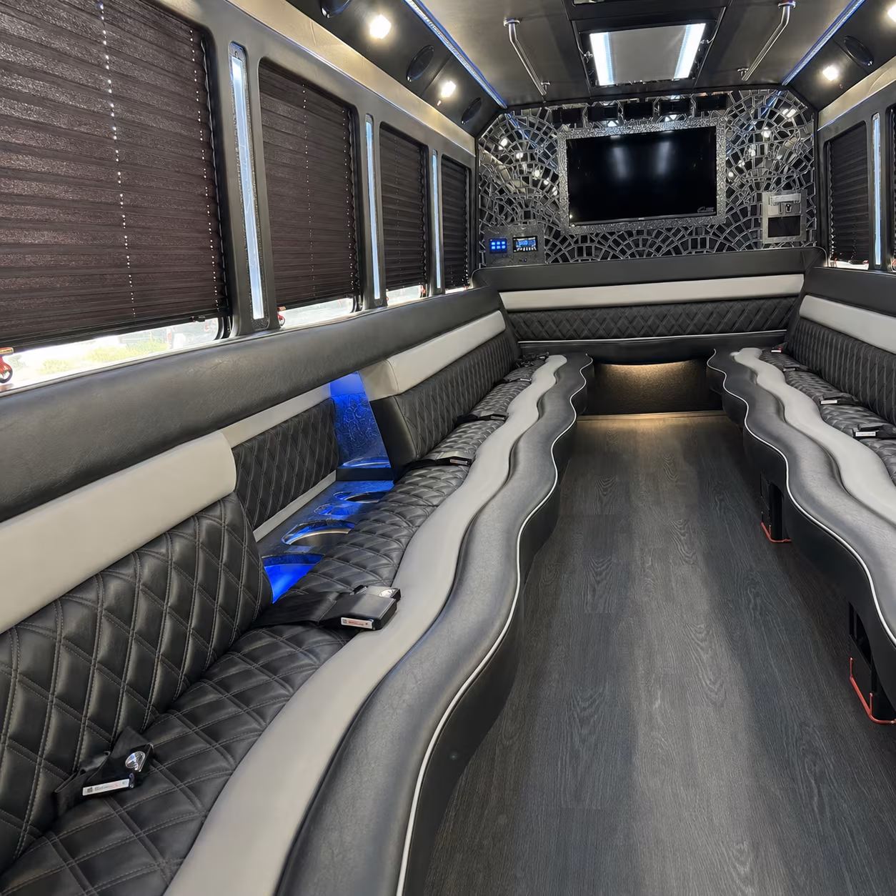 Austin austin winery tour pub crawl party bus rental party bus exterior