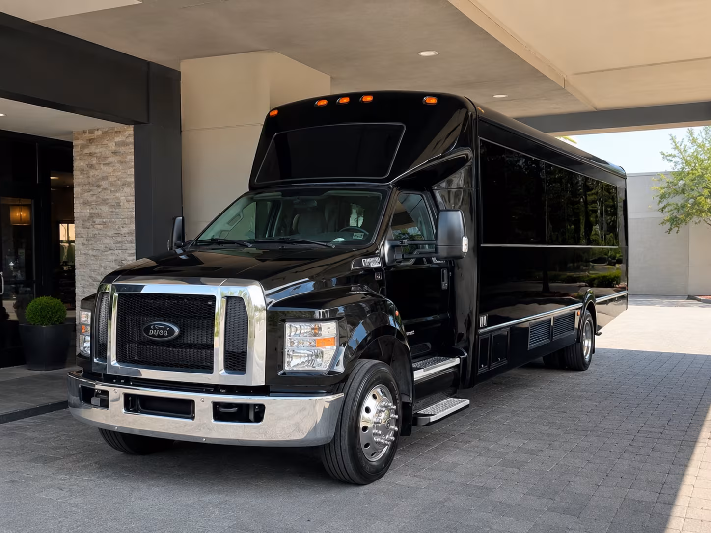 Austin Bachelor & Bachelorette Transportation onboard seating