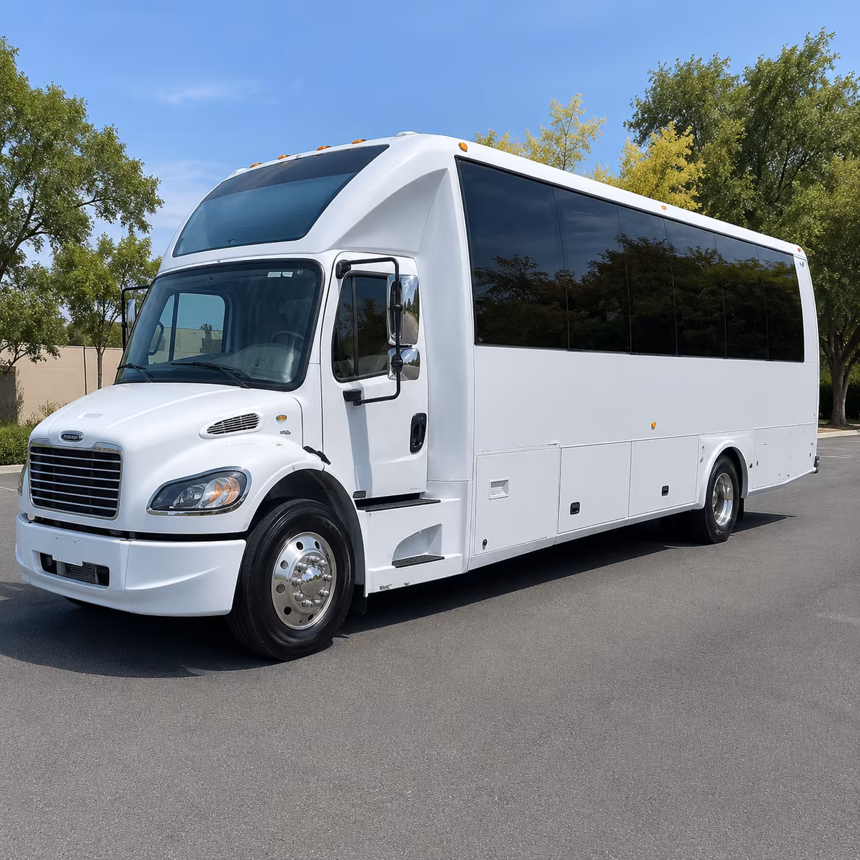 Austin Prom & Homecoming Transportation party bus interior