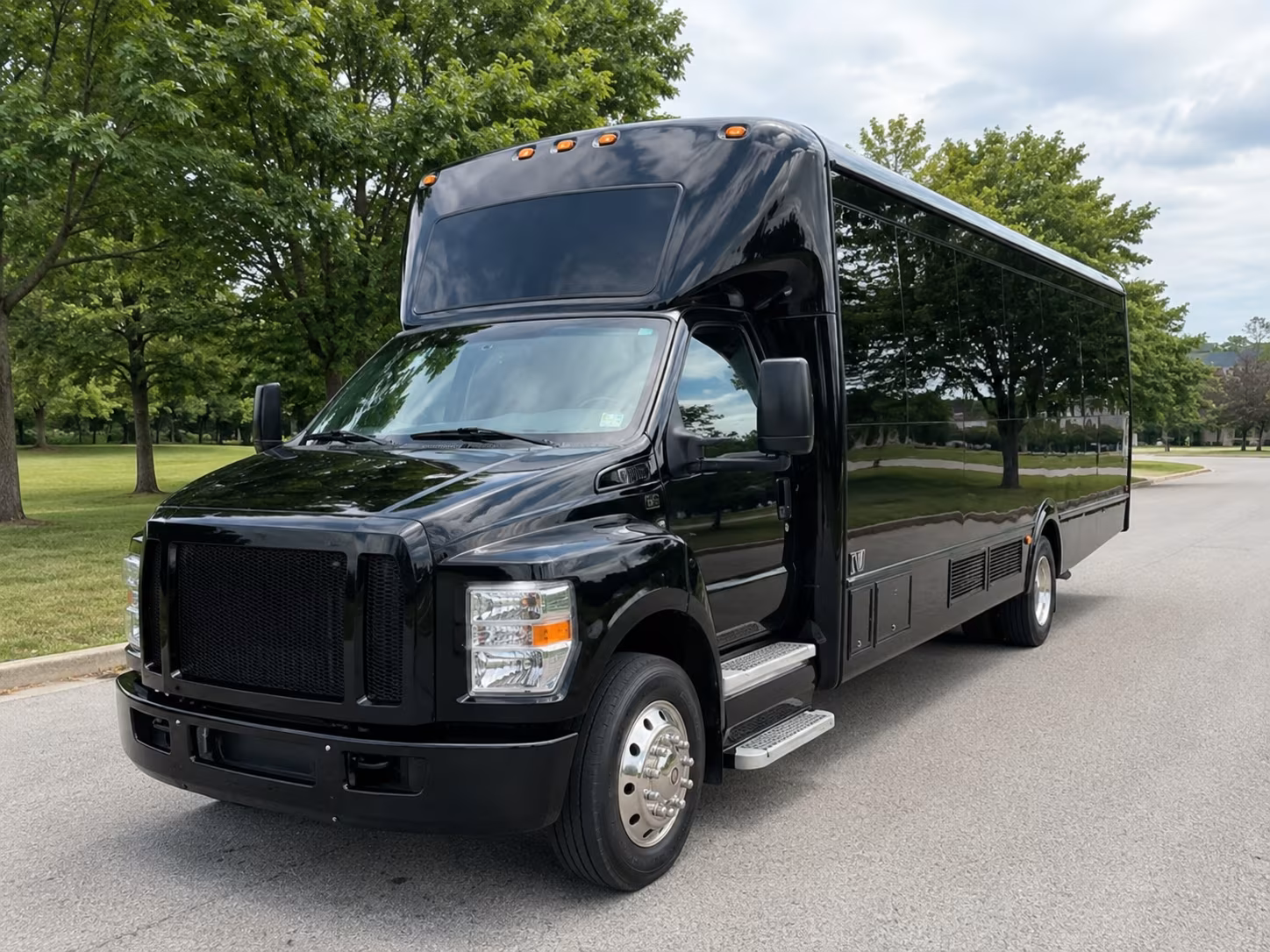 Austin Winery Tour & Pub Crawl Transportation party bus interior