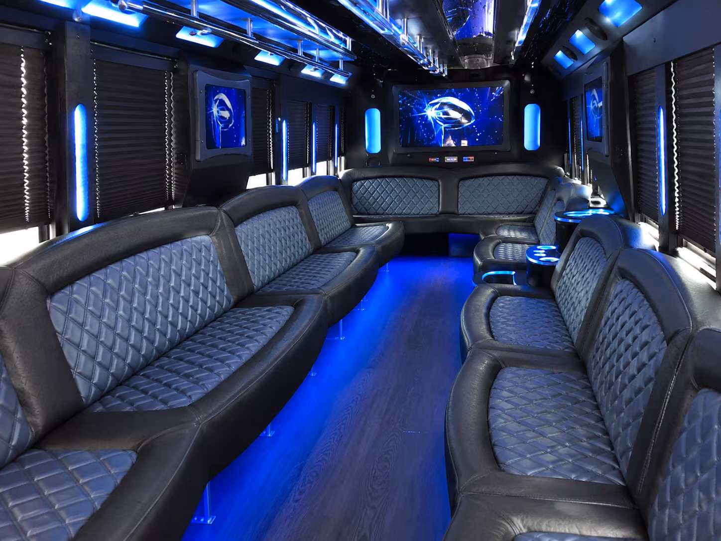 Minibus interior