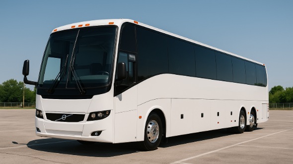 Exterior of Austin Party Bus Company's 40 Passenger Party Bus in Austin