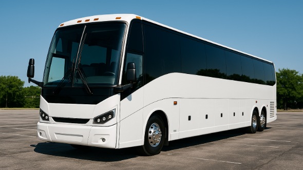 Exterior of Charter Bus Company Austin's ADA Charter Bus in Austin