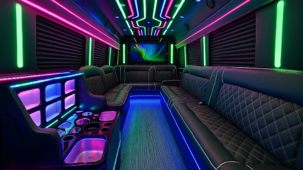 cedar park 20 passenger party bus