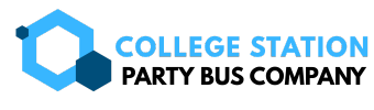 college-station-party-bus-company-logo