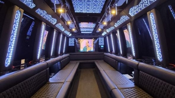 georgetown 20 passenger party bus